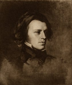 Alfred Lord Tennyson (1809-92) af English School